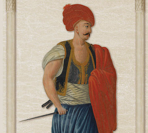 Панно и фотообои Iksel Scenic & Architectural Wallpapers Ottoman Characters OTT CHAR8