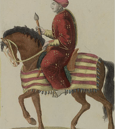 Панно и фотообои Iksel Scenic & Architectural Wallpapers Ottoman Costumes OP2