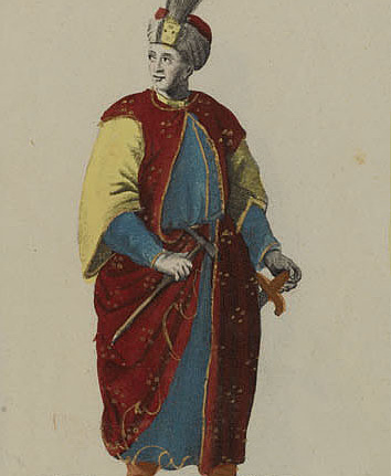 Панно и фотообои Iksel Scenic & Architectural Wallpapers Ottoman Costumes OP12