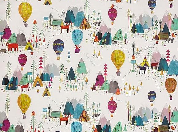 Ткань Prestigious Textiles Big Adventure 8710/546
