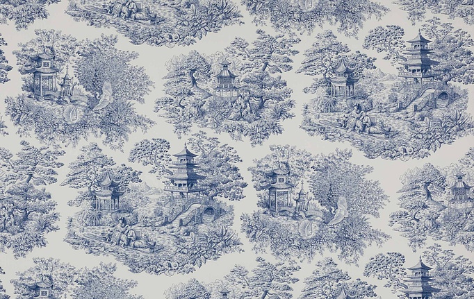 Французская ткань Manuel Canovas, коллекция Nara, артикул M4076-04