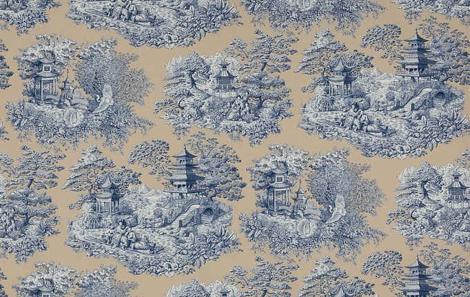 Французская ткань Manuel Canovas, коллекция Nara, артикул M4076-03