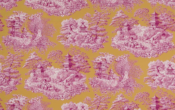Французская ткань Manuel Canovas, коллекция Nara, артикул M4076-02