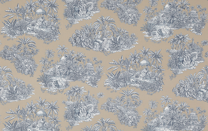 Французская ткань Manuel Canovas, коллекция Nara, артикул M4078-01