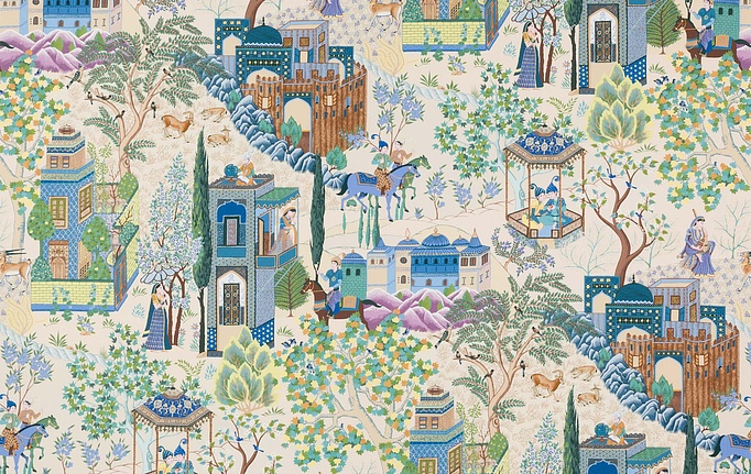 Французская ткань Manuel Canovas, коллекция Alba, артикул M4075-03