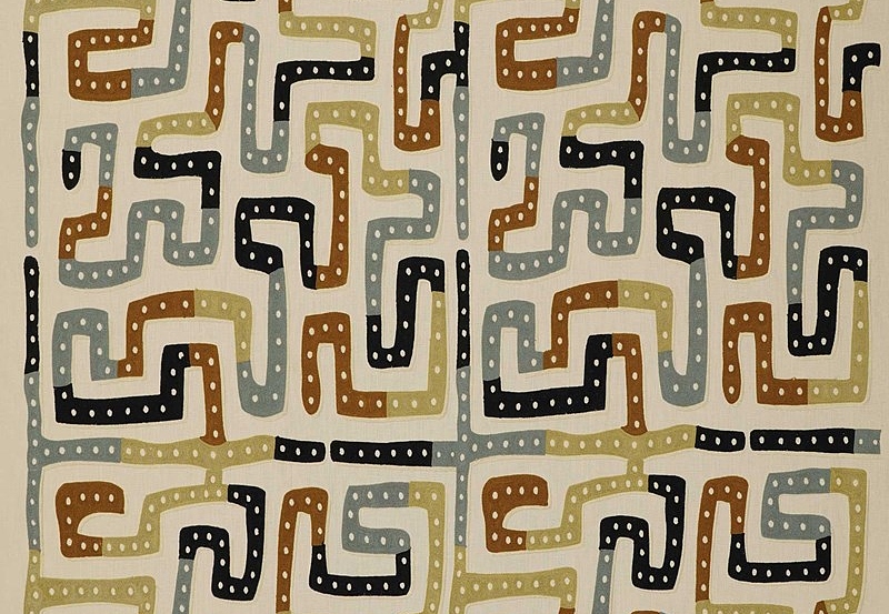 Ткань Jim Thompson №9 Moonstone Embroideries by Richard Smith N9012294003