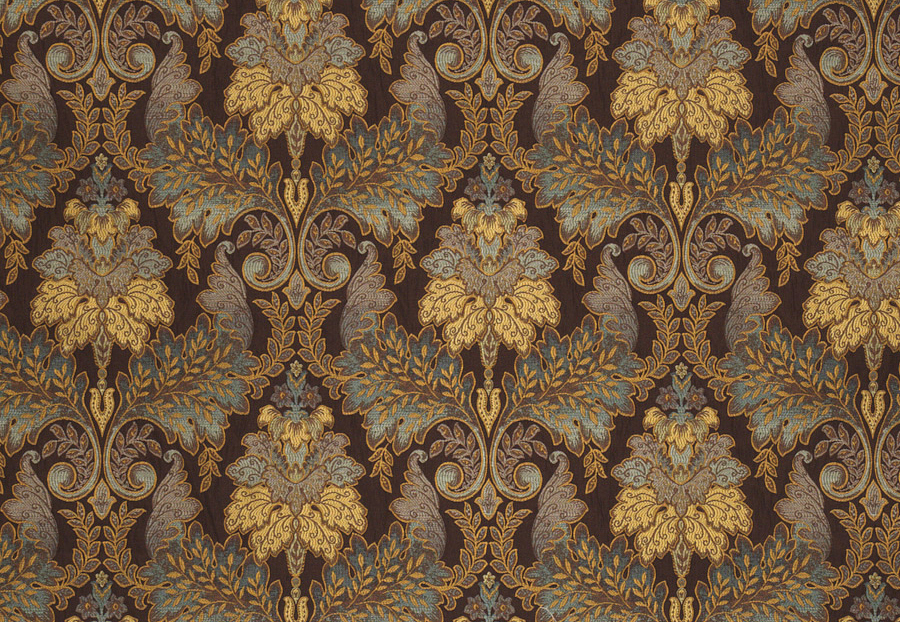Ткань Trend Decorative jacquards 02007 Chocolate