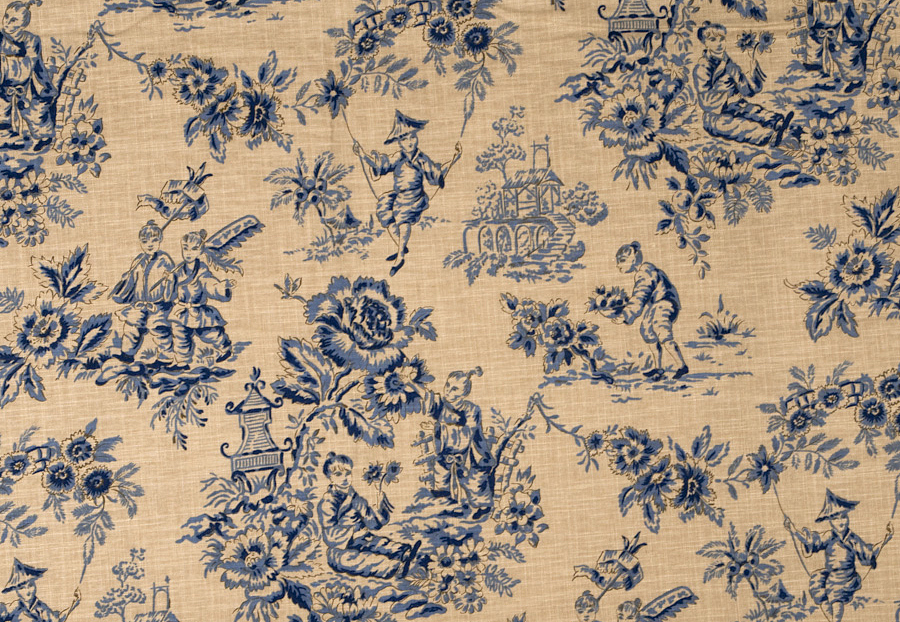 Ткань Trend Jaclyn Smith Home aqua blue 01827 Indigo