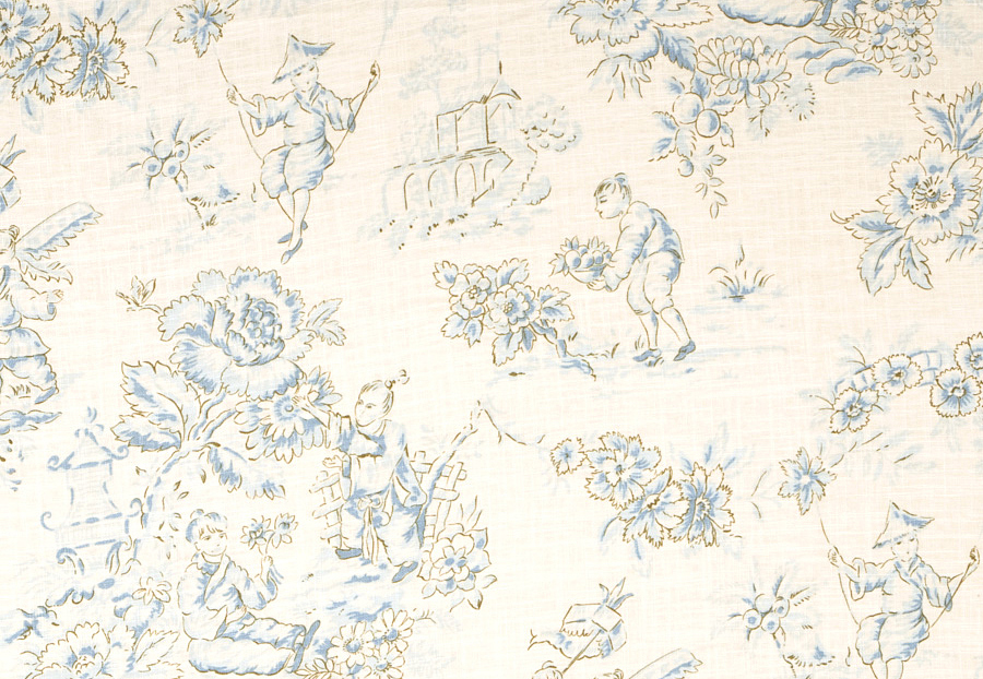 Ткань Trend Jaclyn Smith Home aqua blue 01827 Mist
