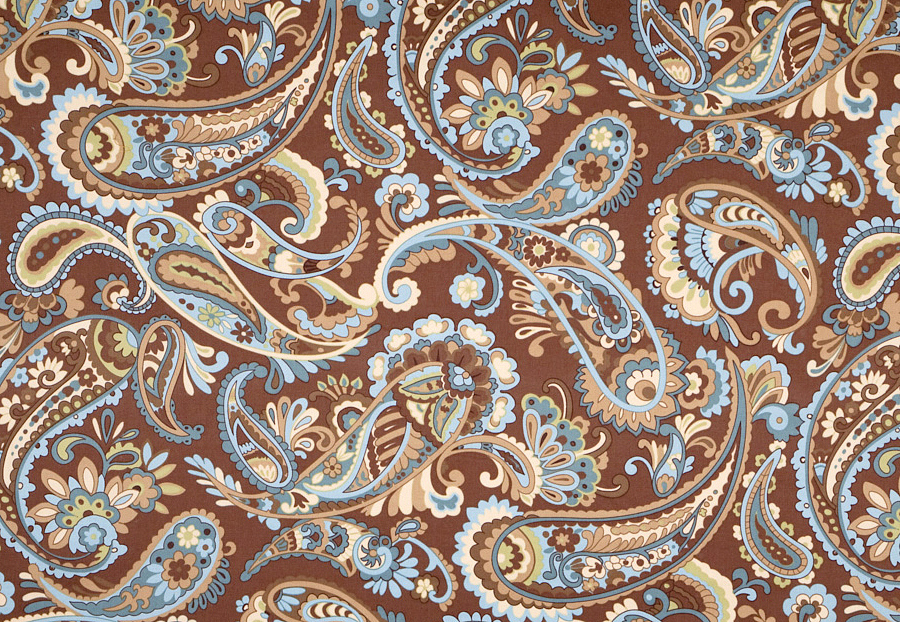 Ткань Trend Jaclyn Smith Home aqua blue 01829 Peacock