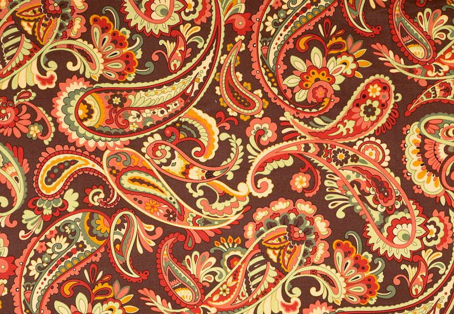 Ткань Trend Jaclyn Smith Home brown black 01829 Pecan
