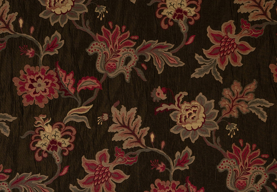 Ткань Trend Jaclyn Smith Home brown black 01846 Jet