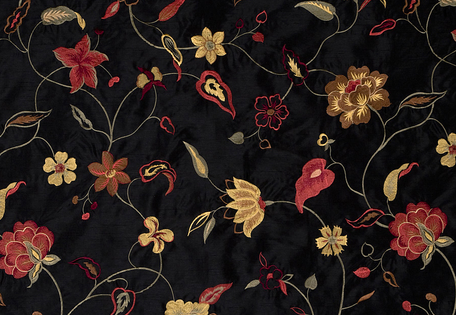 Ткань Trend Jaclyn Smith Home brown black 01855 Jet