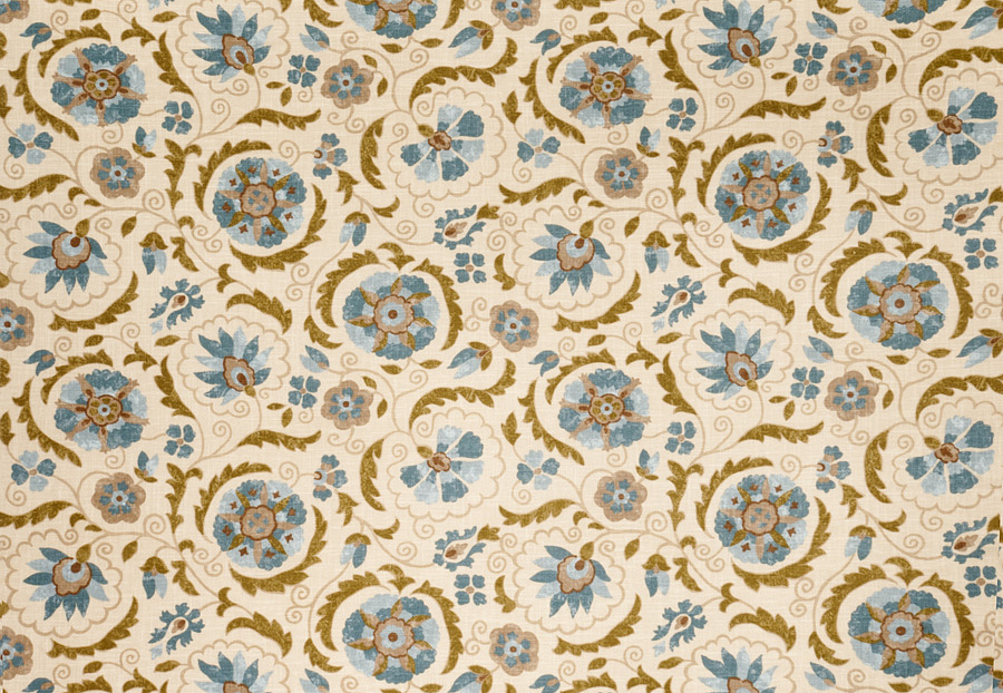 Ткань Trend Jaclyn Smith Home II cobalt robin's egg 02097/RobinsEgg