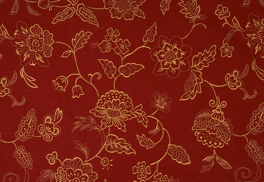 Ткань Trend Jaclyn Smith Home red spice 01852 Crimson
