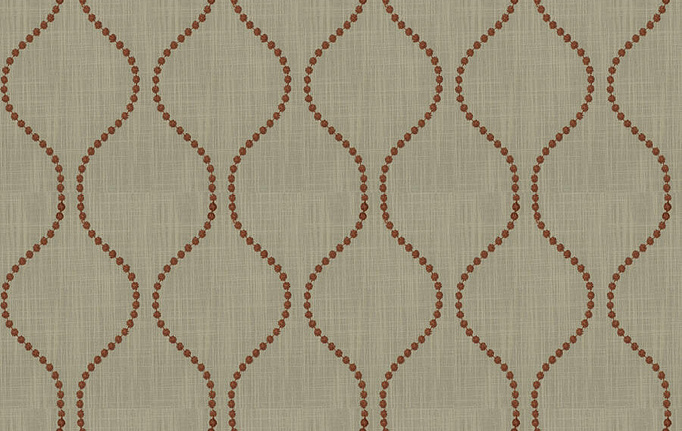 Американская ткань Trend, коллекция Lifestyles By Color vol.IX Celestial/Coral, артикул 03654/rust