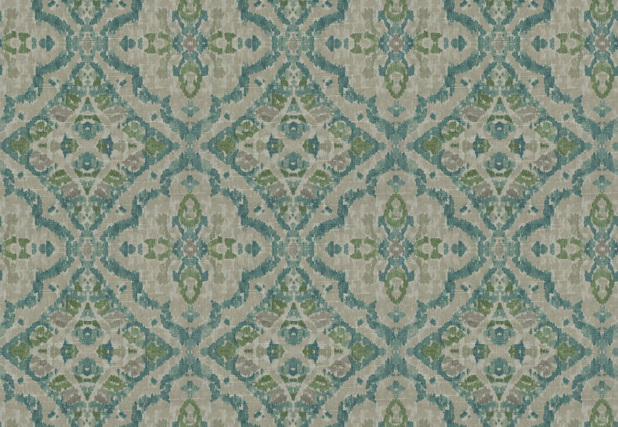 Ткань Trend Lifestyles By Color vol.IX Celestial/Coral 04560/seaglass