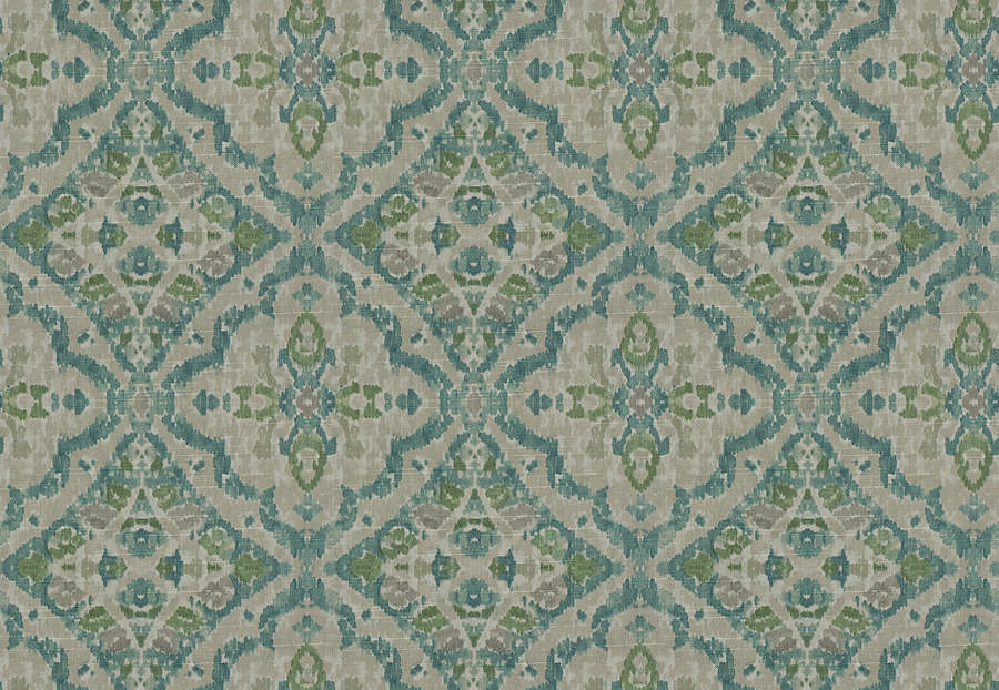 Ткань Trend Lifestyles By Color vol.IX Celestial/Coral 04560/seaglass