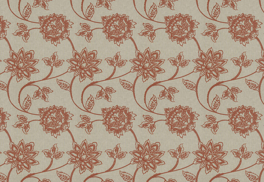 Ткань Trend Lifestyles By Color vol.IX Celestial/Coral 04571/spice
