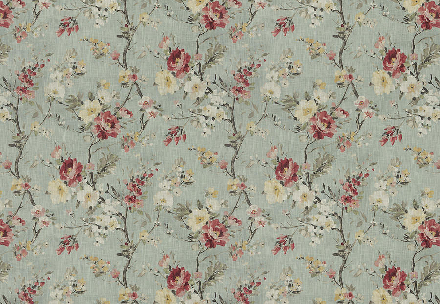 Ткань Trend Lifestyles By Color vol.IX Celestial/Coral 04607/celestial