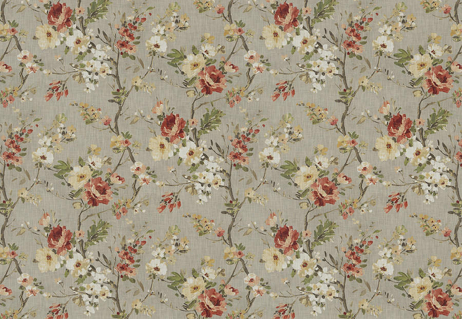 Ткань Trend Lifestyles By Color vol.IX Celestial/Coral 04607/rustic