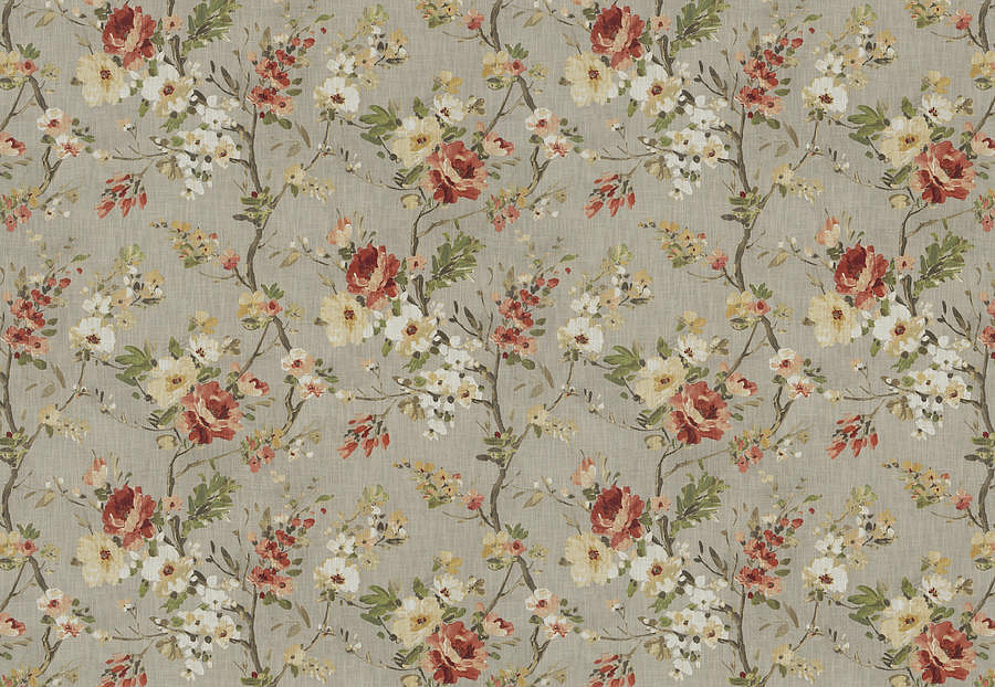 Ткань Trend Lifestyles By Color vol.IX Celestial/Coral 04607/rustic