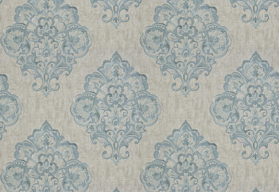 Ткань Trend Lifestyles By Color vol.IX Celestial/Coral 04632/mist