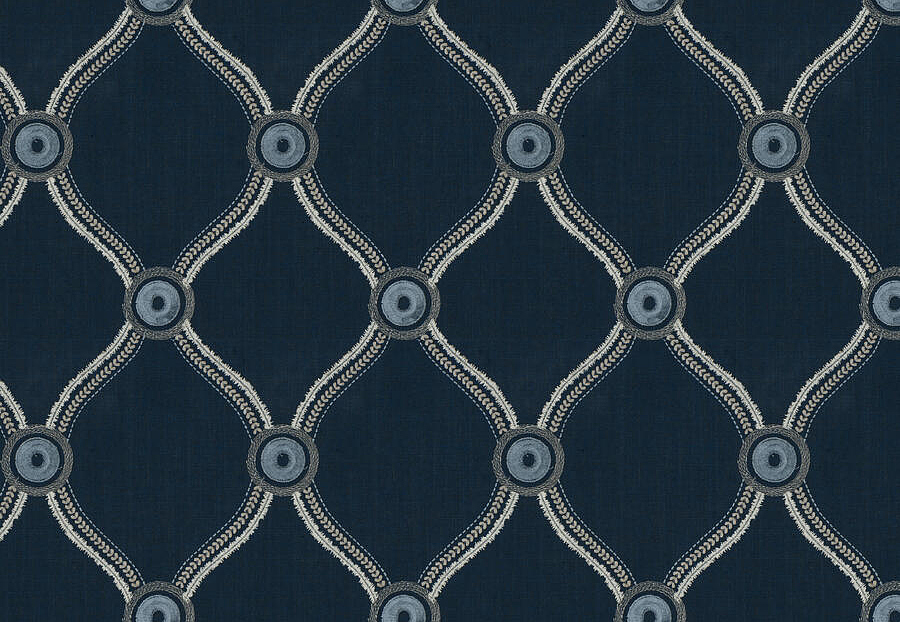 Ткань Trend Lifestyles By Color vol.IX Pacific/Royal 04572/navyshimmer