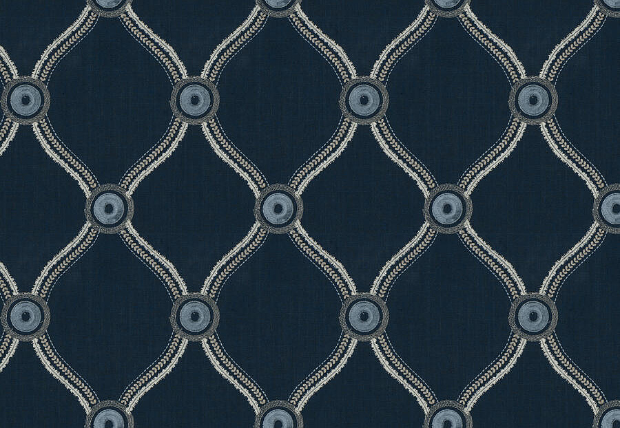 Ткань Trend Lifestyles By Color vol.IX Pacific/Royal 04572/navyshimmer