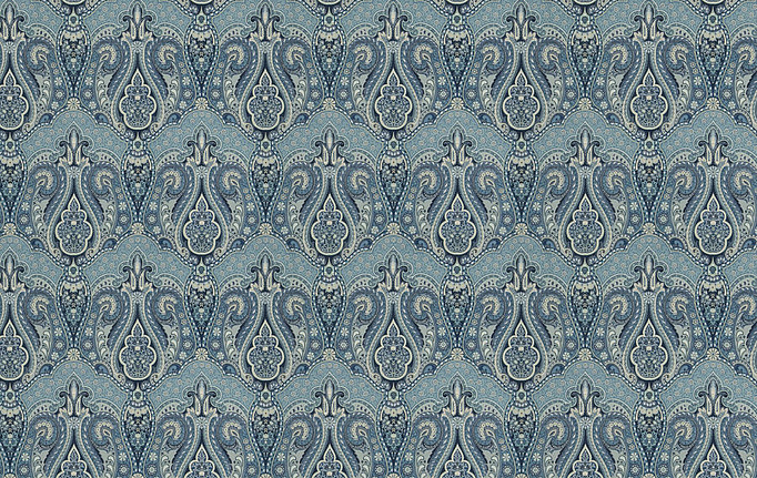 Американская ткань Trend, коллекция Lifestyles By Color vol.IX Pacific/Royal, артикул 04604/porcelain