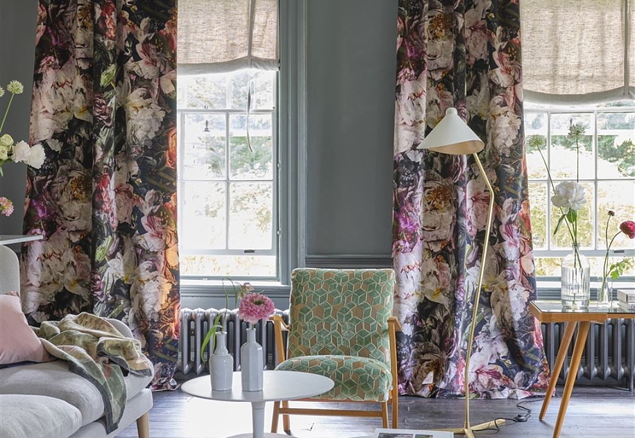 Ткань Designers Guild Le poeme de fleurs FDG2930/01