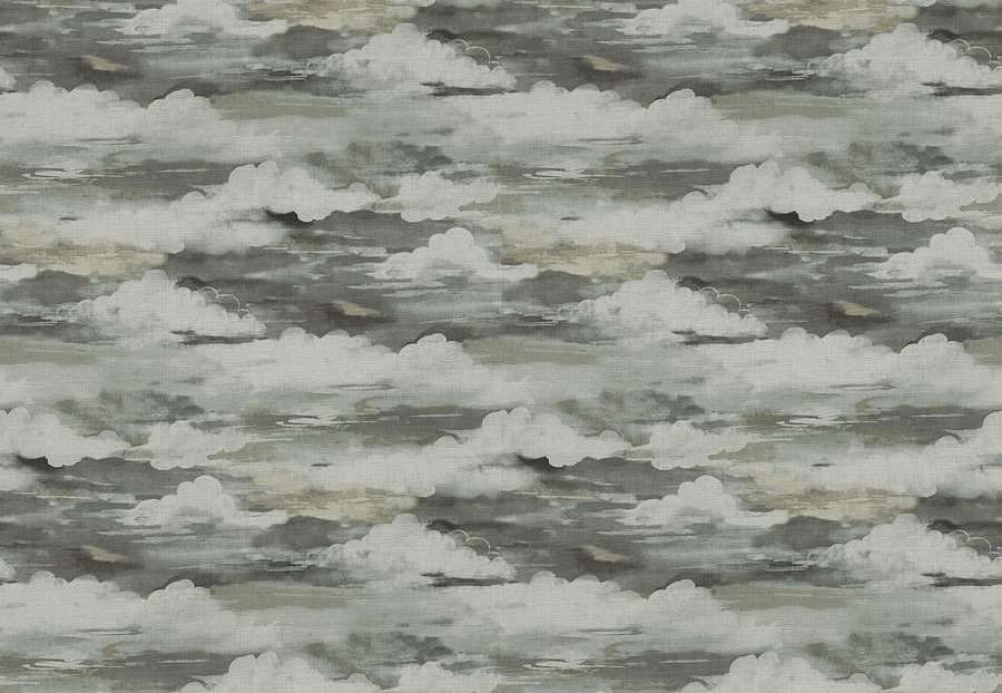 Ткань Fabricut Luxe Nuances Cumulus Breeze CloudNine/Fog