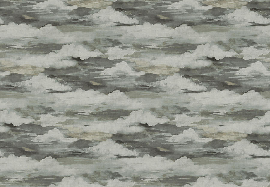 Ткань Fabricut Luxe Nuances Cumulus Breeze CloudNine/Fog