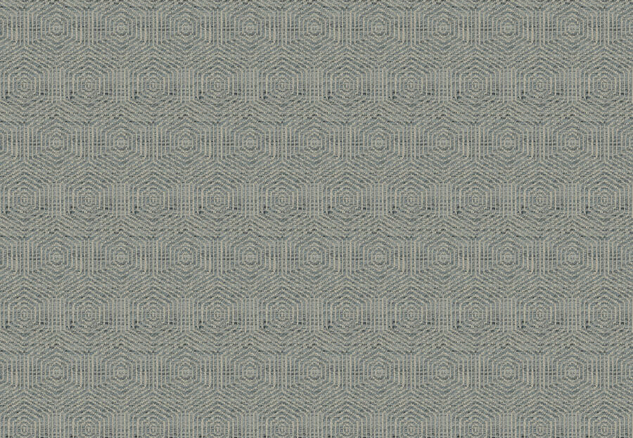 Ткань Fabricut Luxe Nuances Cumulus Breeze PrincessCut/Denim