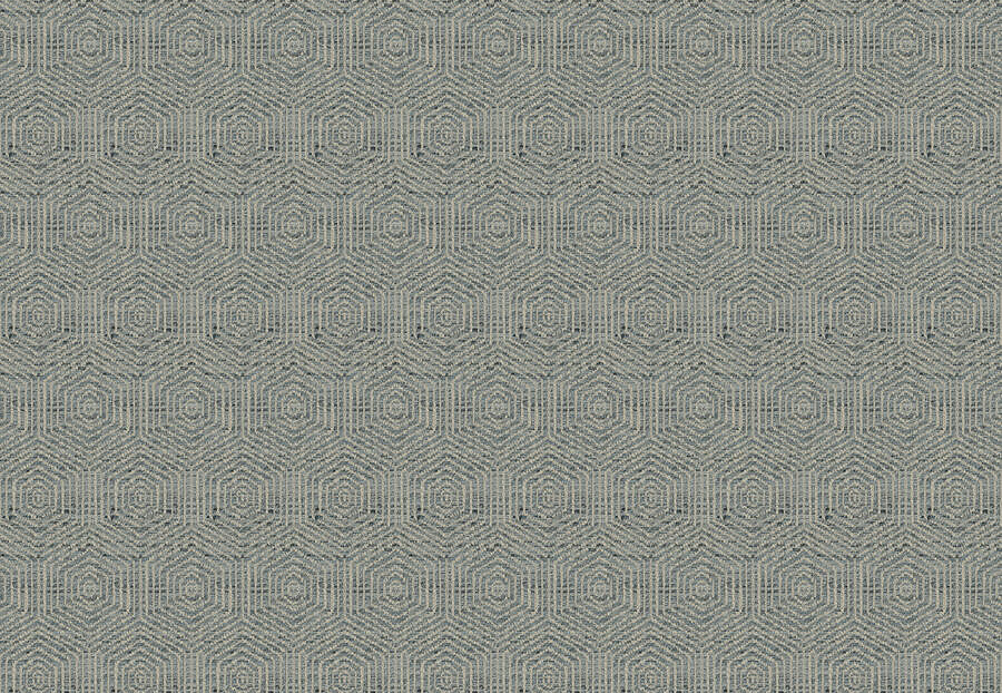 Ткань Fabricut Luxe Nuances Cumulus Breeze PrincessCut/Denim