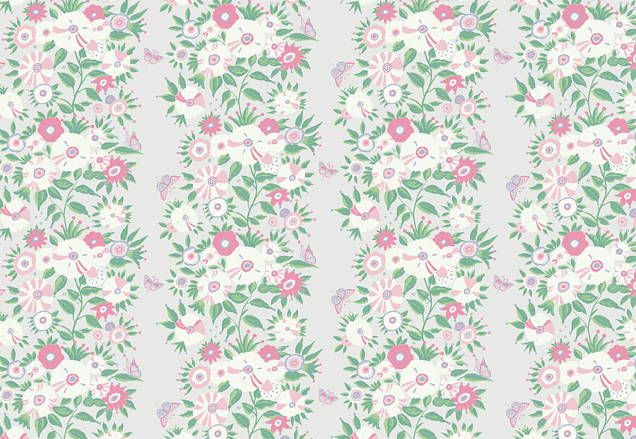 Ткань Blendworth Bazaar Bella/Japonica