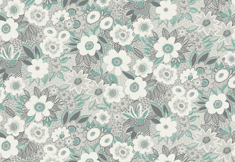 Ткань Blendworth Bazaar Jungle Gardenia/Grace
