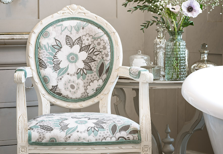 Ткань Blendworth Bazaar Jungle Gardenia/Grace