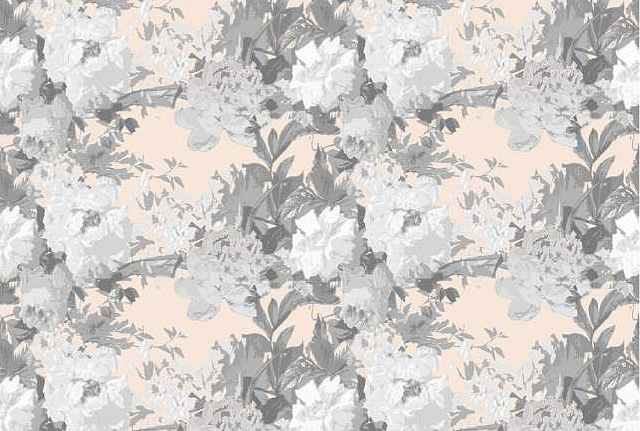 Обои Nicolette Mayer Regence Redux Les Fleurs/Nude Toile