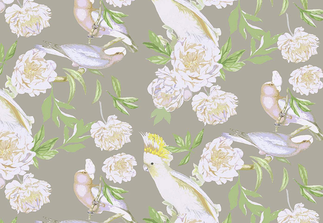 Обои Nicolette Mayer Regency Moderne Peony Inspira/Breakers