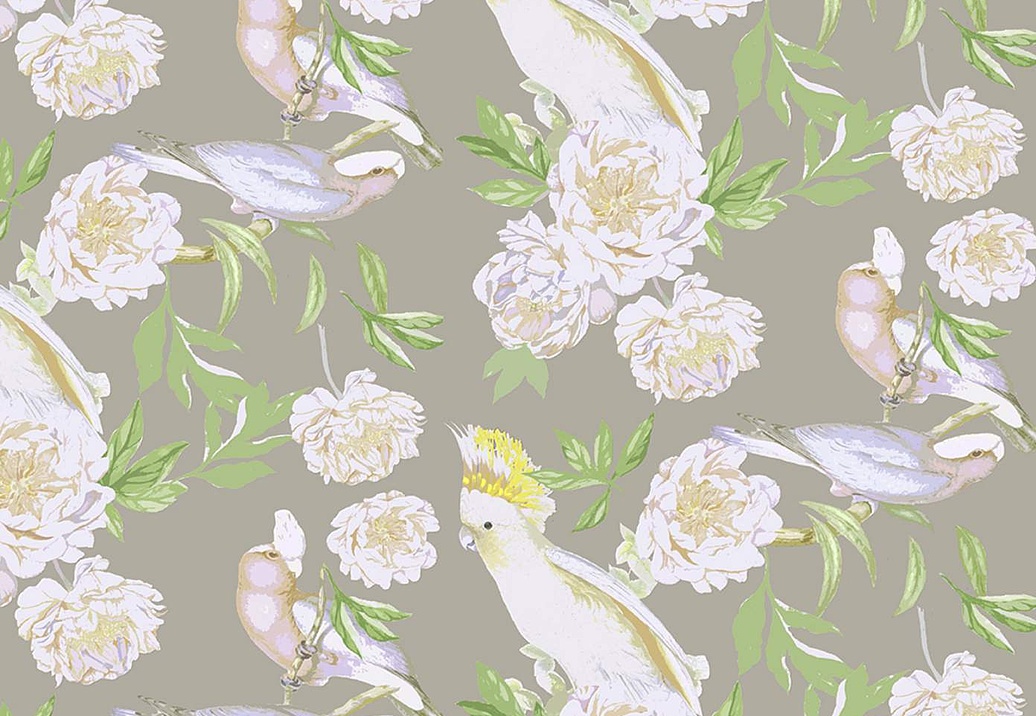 Обои Nicolette Mayer Regency Moderne Peony Inspira/Breakers