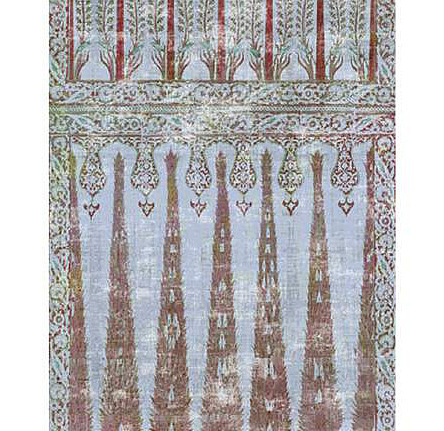 Обои Nicolette Mayer Ottoman Fantasy Topkapi Garden/Turquoise Red