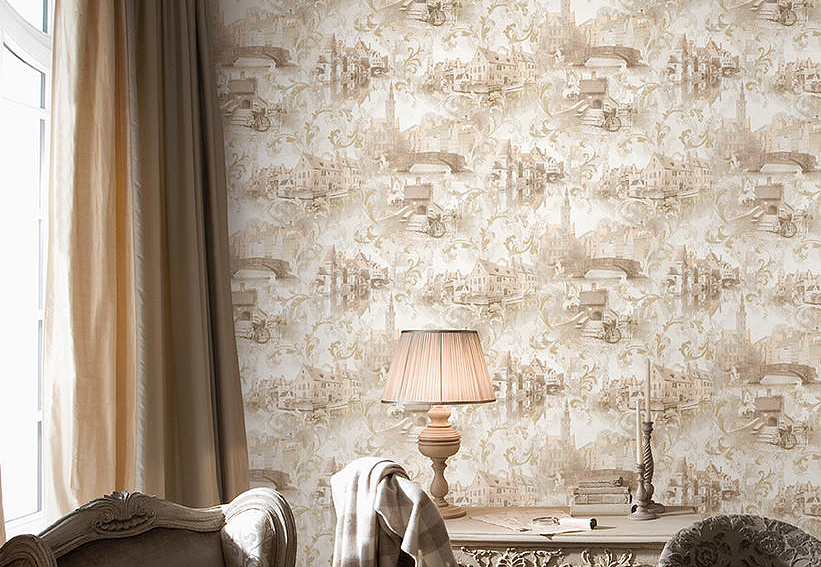 Обои Grandeco Elena A36001