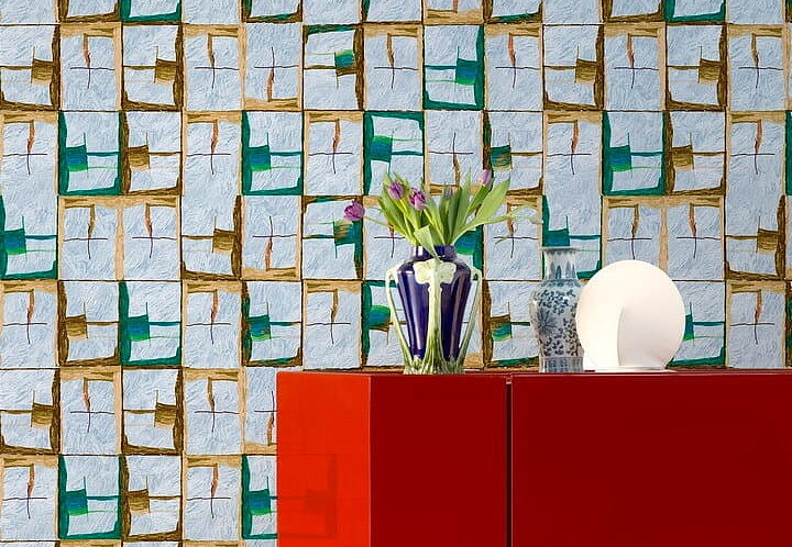 Панно и фотообои Wall & Deco Contemporary Wallpaper Collection 2023 WDAT2301