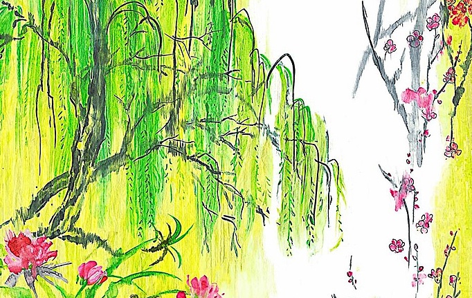 Английская ткань Designers Guild, коллекция Shanghai Garden, артикул FDG2298/01