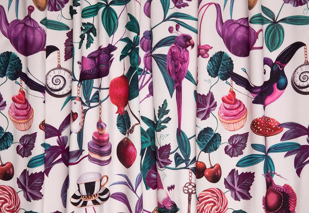 Ткань Witch & Watchman Fabric collection Belladona Light Fabric