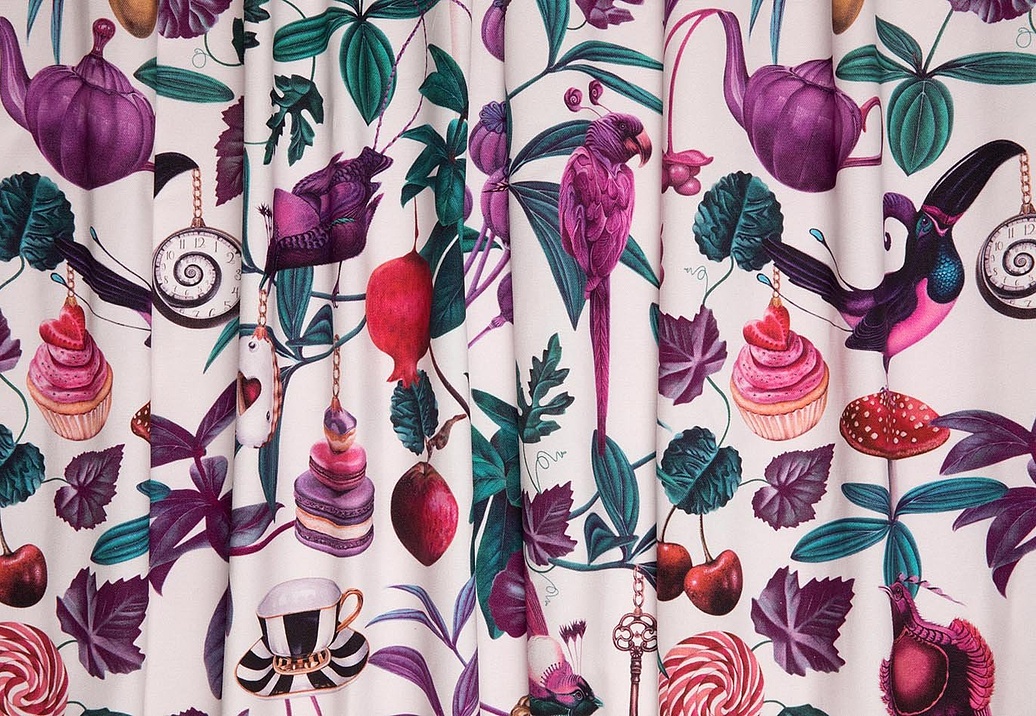 Ткань Witch & Watchman Fabric collection Belladona Light Fabric