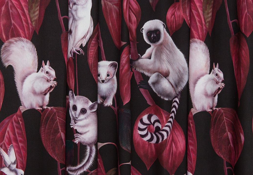 Ткань Witch & Watchman Fabric collection Siberia Dark Fabric