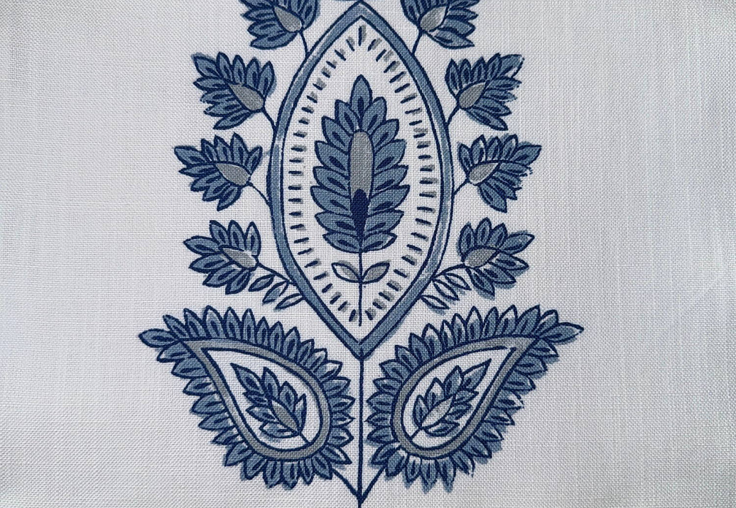 Ткань Galleria Arben Babur Bagru/Indigo