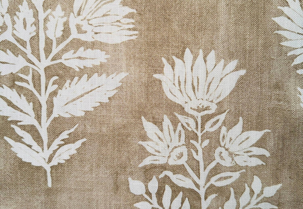Ткань Galleria Arben Babur FloralBatik/WhitePeppercorn